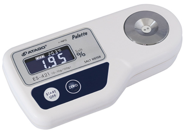 Máy đo độ mặn điện tử SALT METER ES421 chính hãng ATAGO 12 Máy đo độ mặn điện tử SALT METER ES421