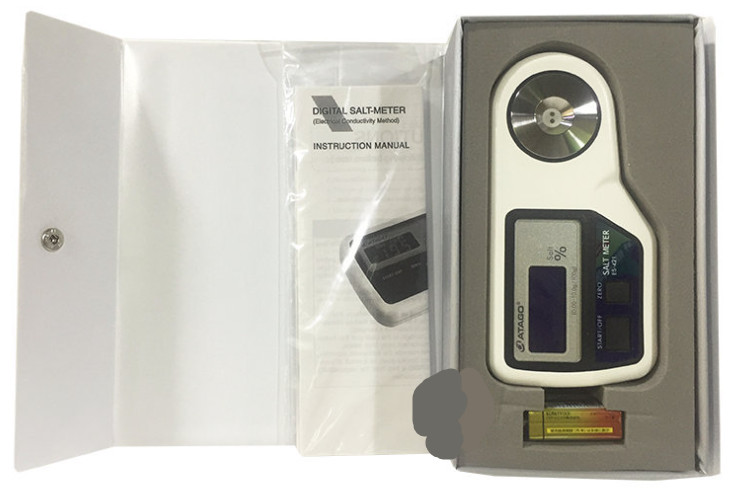 Máy đo độ mặn điện tử SALT METER ES421 chính hãng ATAGO 14 Máy kiểm tra độ mặn điện tử hiện số METER-ES421