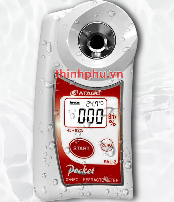 Máy đo độ ngọt điện tử Atago Pal 2 - Đo dung dịch có độ ngọt cao 10 Máy đo độ ngọt điện tử ATAGO PAL 2