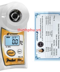 Máy đo độ ngọt PAL ALPHA - Chuyên đo Brix thực phẩm 5 Khúc xạ kế điện tử PAL-Alpha